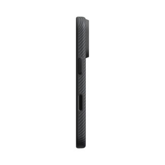 pitaka summa case for iphone 18 pro max 600d black/grey twill