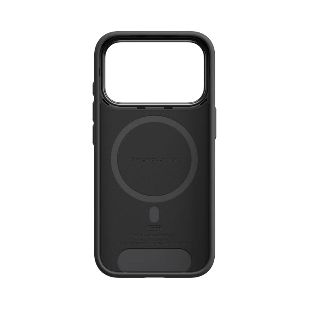 pitaka summa case for iphone 18 pro max 600d black/grey twill