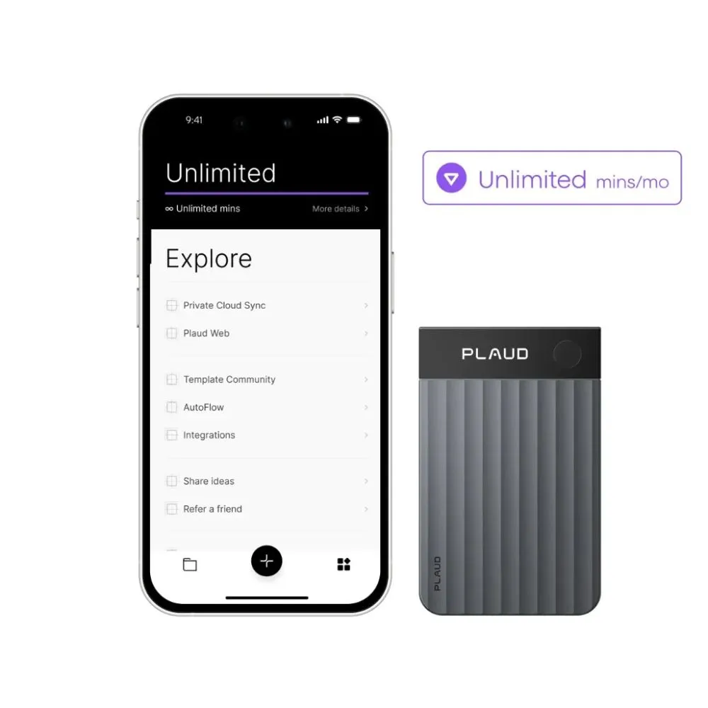plaud note pro the world's most advanced ai note taker.