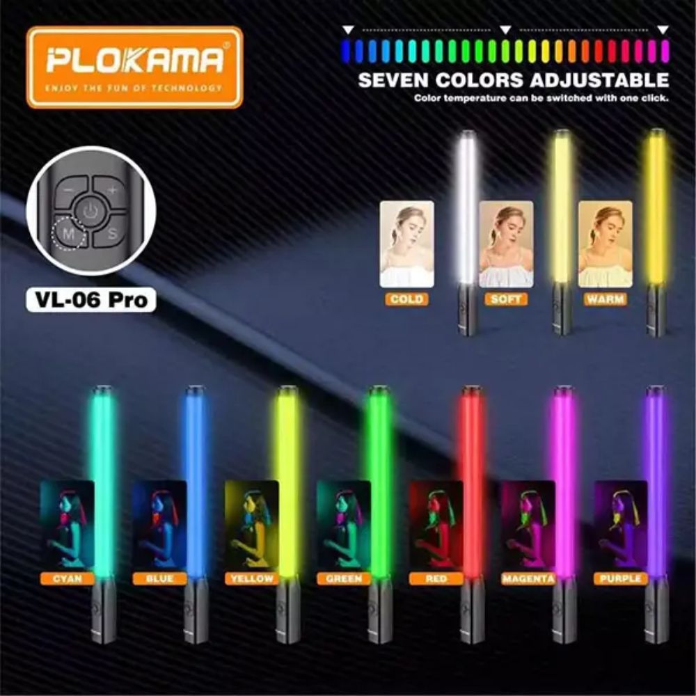 plokama vl06 pro rgb light stick