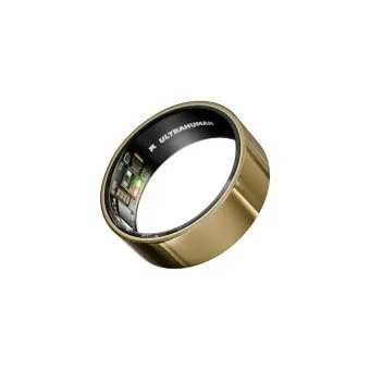 ultrahuman ring air – lightweight smart ring – comprehensive health tracking gold