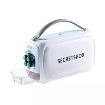 secretsbox medicine cooler box & portable mini fridge