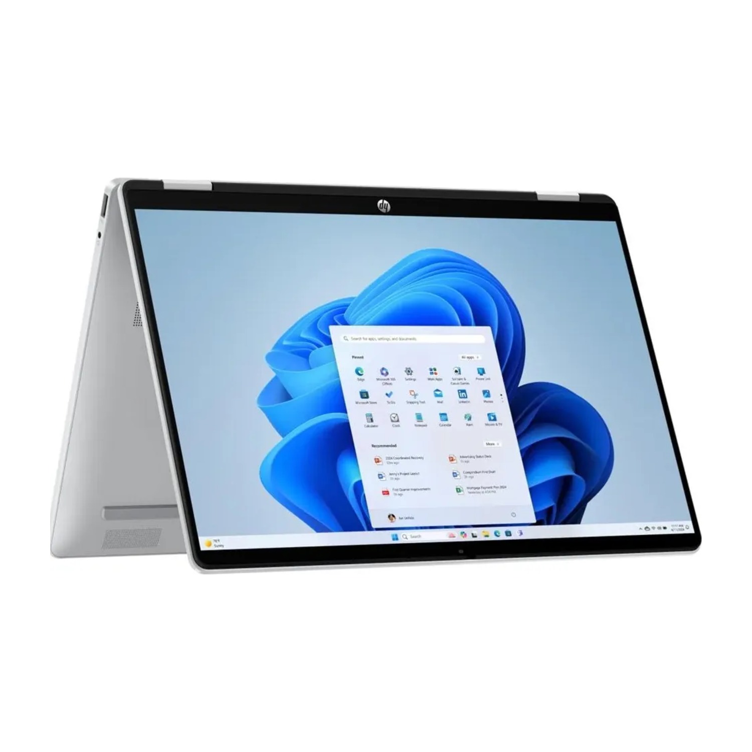 HP OmniBook X360 14-ap0xxx, Core 3-100U, 8GB OB, 256GB Nvme, 14.0-inch WUXGA Touchscreen, Windows 11