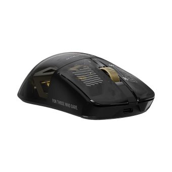 ASUS ROG Harpe II Extreme Edition 20 wireless gaming mouse - left side