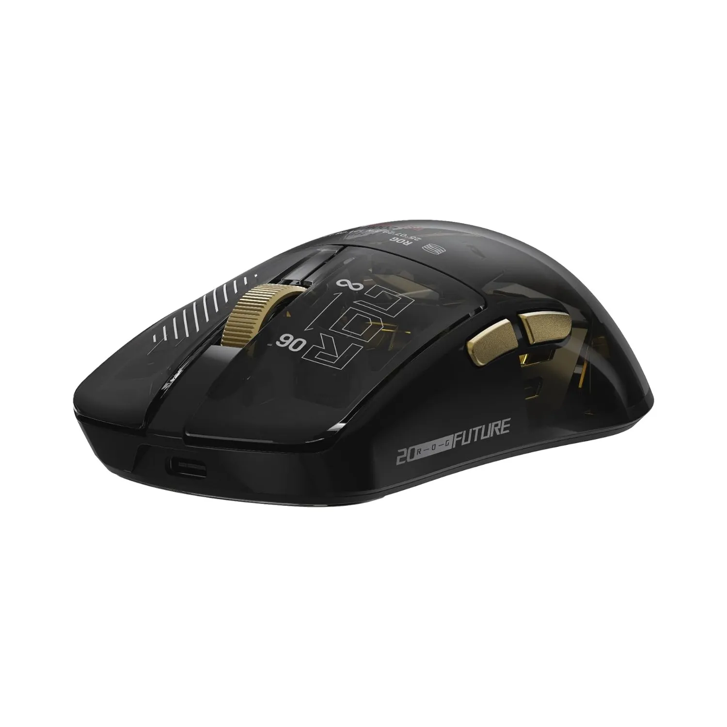 ASUS ROG Harpe II Extreme Edition 20 wireless gaming mouse - right side