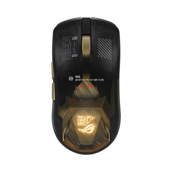 ASUS ROG Harpe II Extreme Edition 20 wireless gaming mouse - top