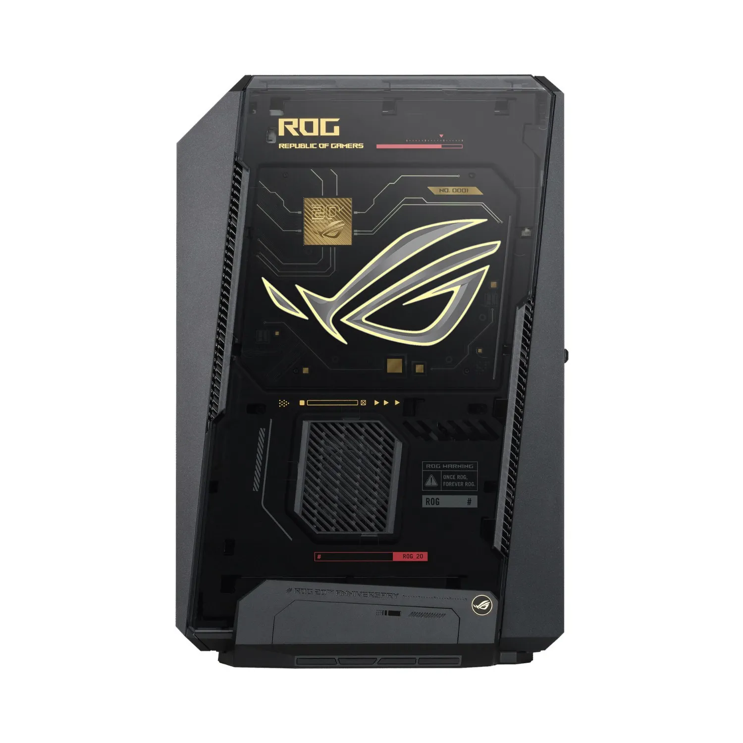 ASUS ROG NUC 16 Edition 20 gaming mini PC - rog panel