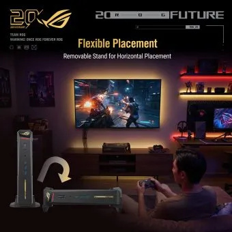 ASUS ROG NUC 16 Edition 20 gaming mini PC - feature placement