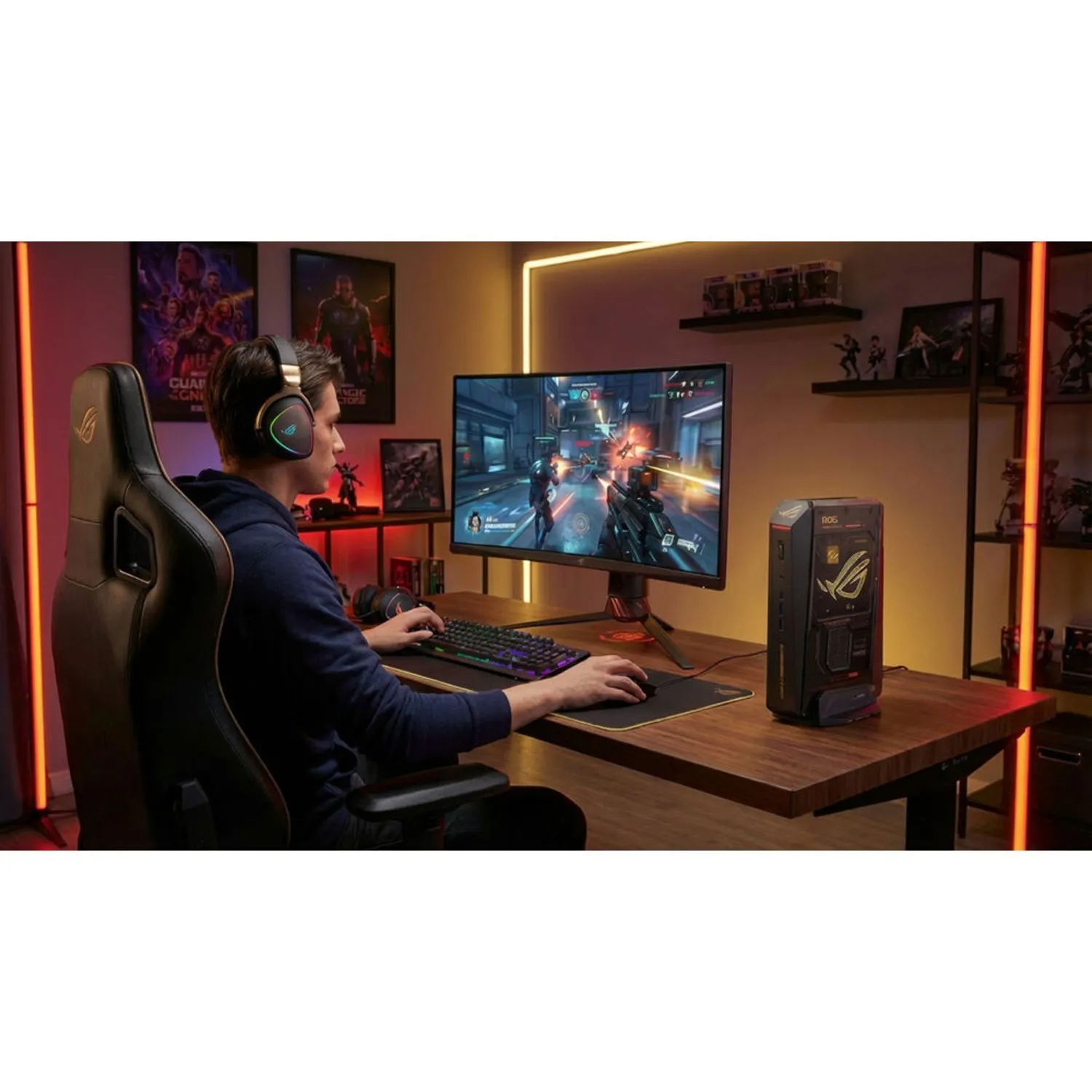 ASUS ROG NUC 16 Edition 20 gaming mini PC - setup