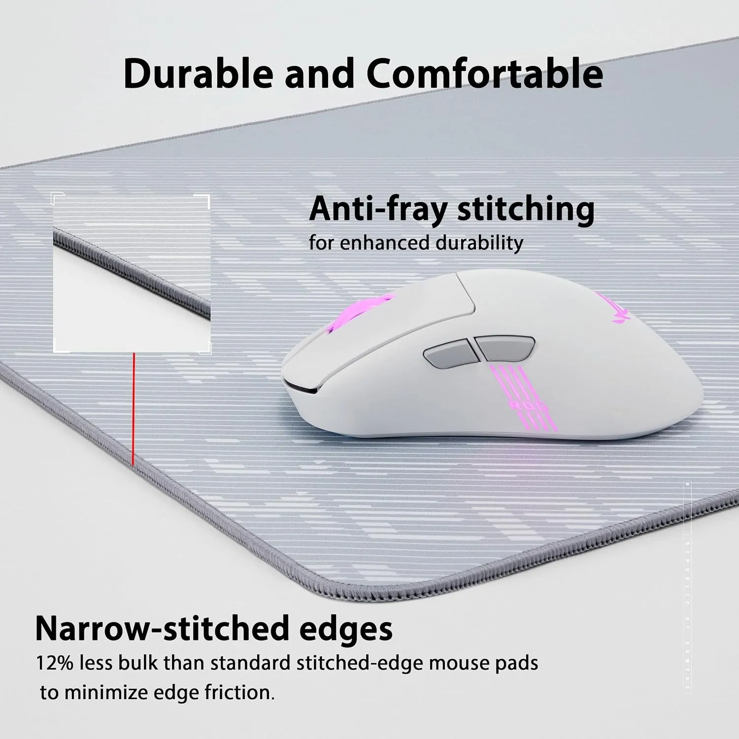 ASUS ROG Scabbard II Arctic Gray XXL