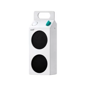 CMF by Nothing Speaker M E495 portable Bluetooth speaker in Light Grey