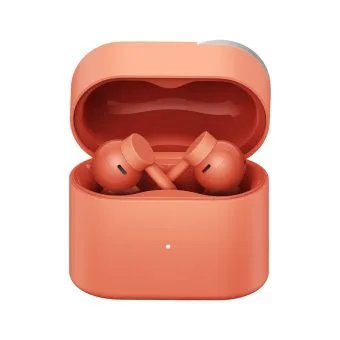 cmf clip pro by nothing | open ear wireless earbuds | ldac hi-res audio | smart dial | ip54 | coral