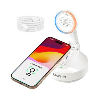 COMITOK MOTA iPhone gimbal white with magnetic mount
