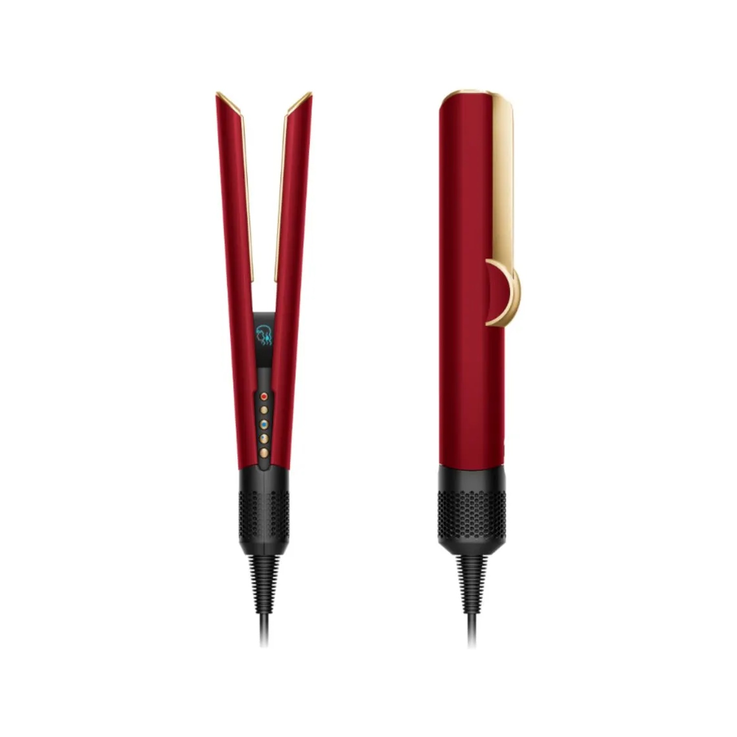 Dyson Airstrait HT01 Straightener – Red Velvet & Gold