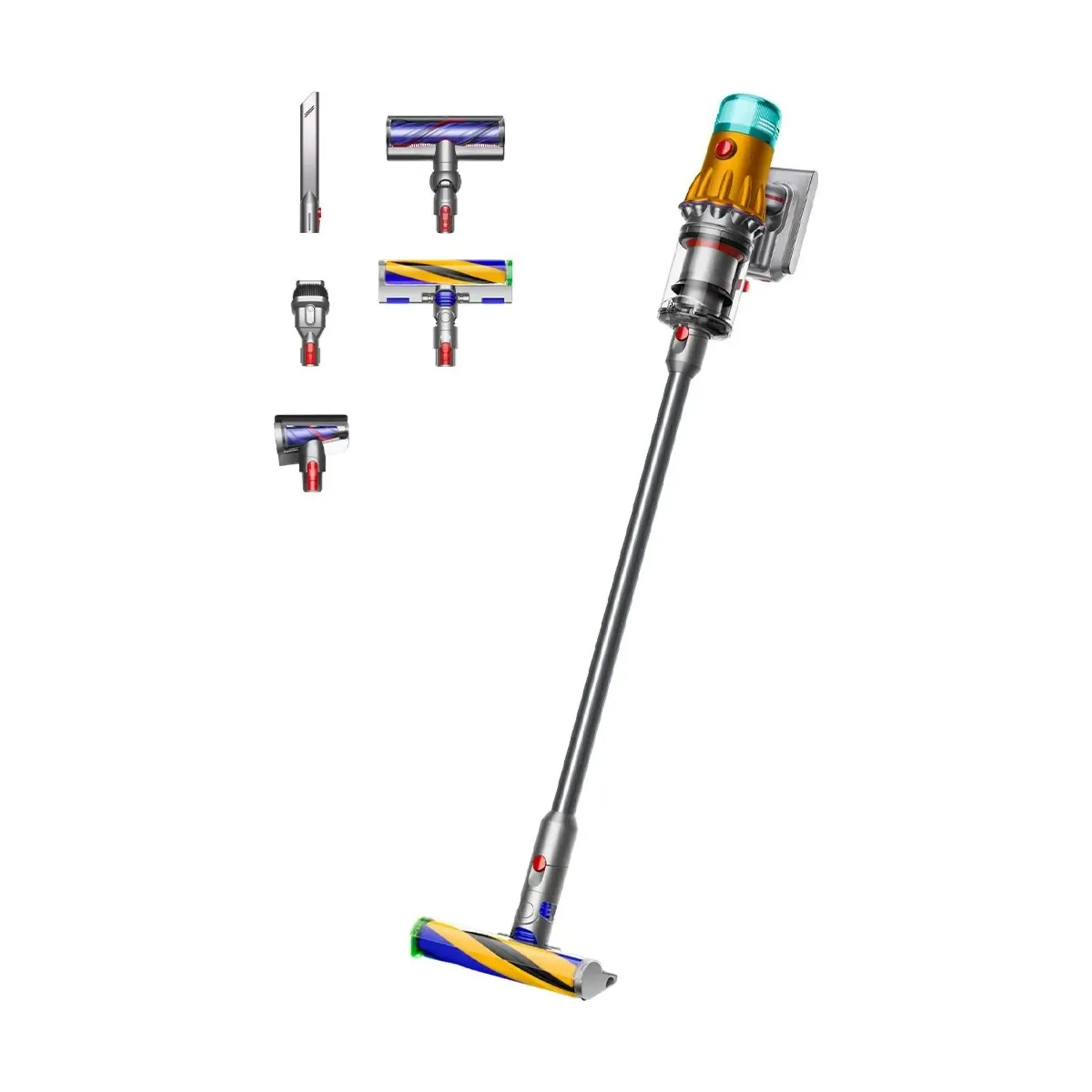 Dyson V12 Detect Slim Absolute Cordless Vacuum Yellow/Nickel