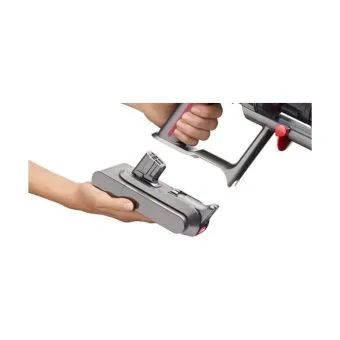 Dyson V12 Detect Slim Absolute Cordless Vacuum Yellow/Nickel – hygienic point-and-shoot bin