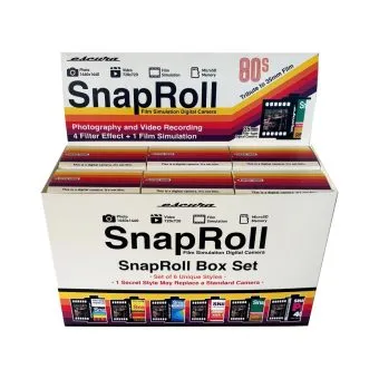 Escura SnapRoll mini digital camera box set of 6 blind boxes