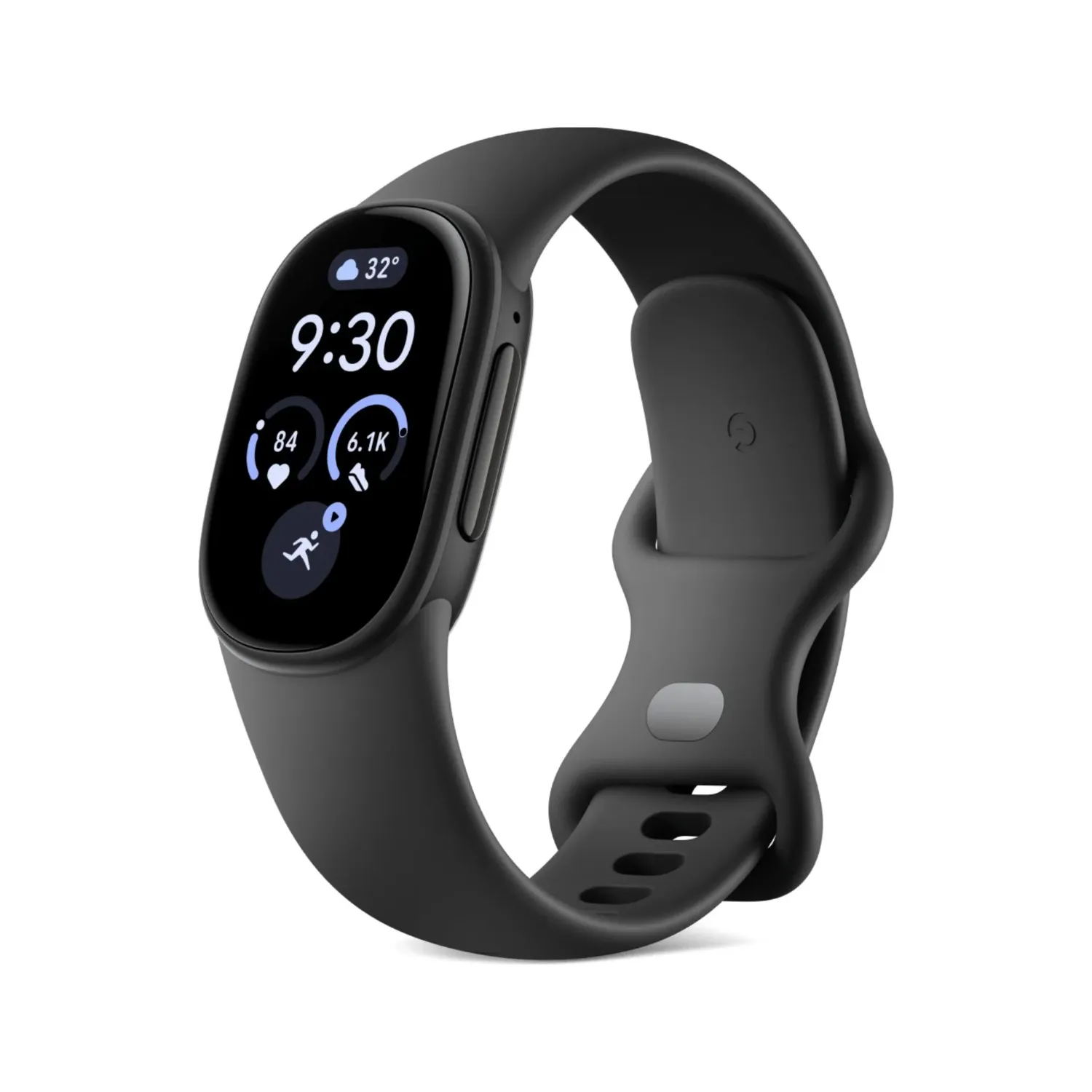 google fitbit edge matte black obsidian angle v2