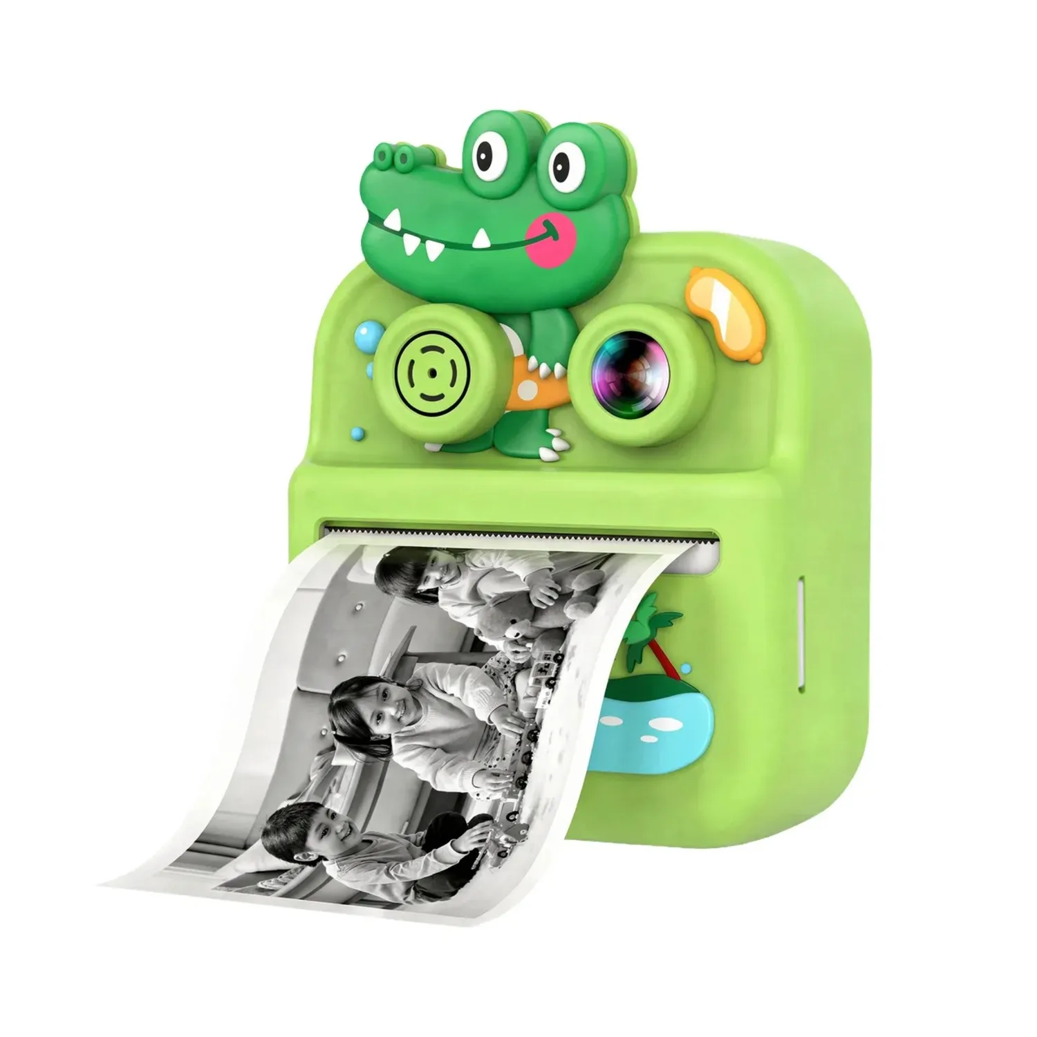 Green Lion Little Click Instant Print Camera in Green