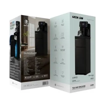 Green Lion Tea Bar Machine Water Dispenser Black packaging