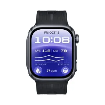 Huawei Watch D3 Blood Pressure Smartwatch Black – front view
