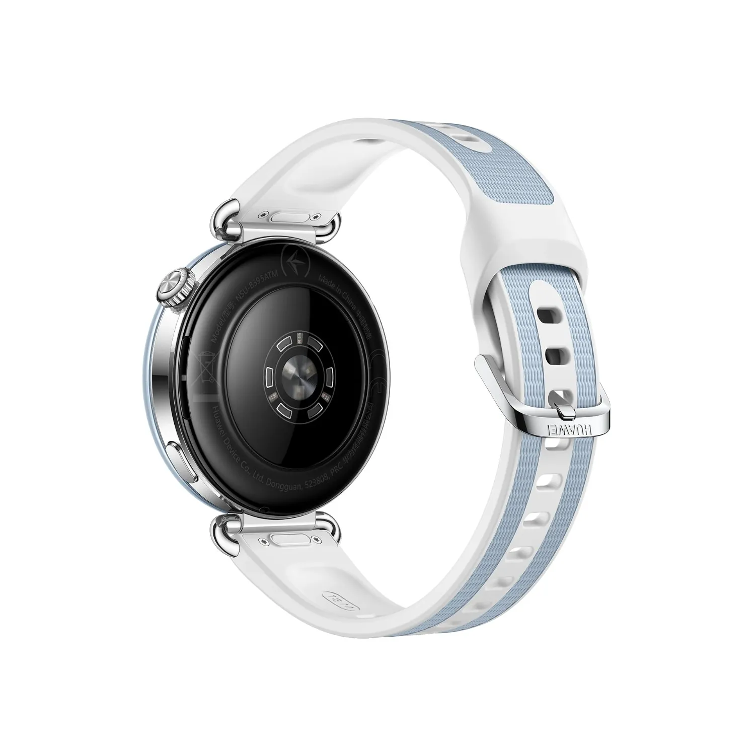 huawei watch gt 7 41mm smartwatch | 1.32 inch amoled 3000 nits | dual band gnss | up to 14 day battery life | blue | back view