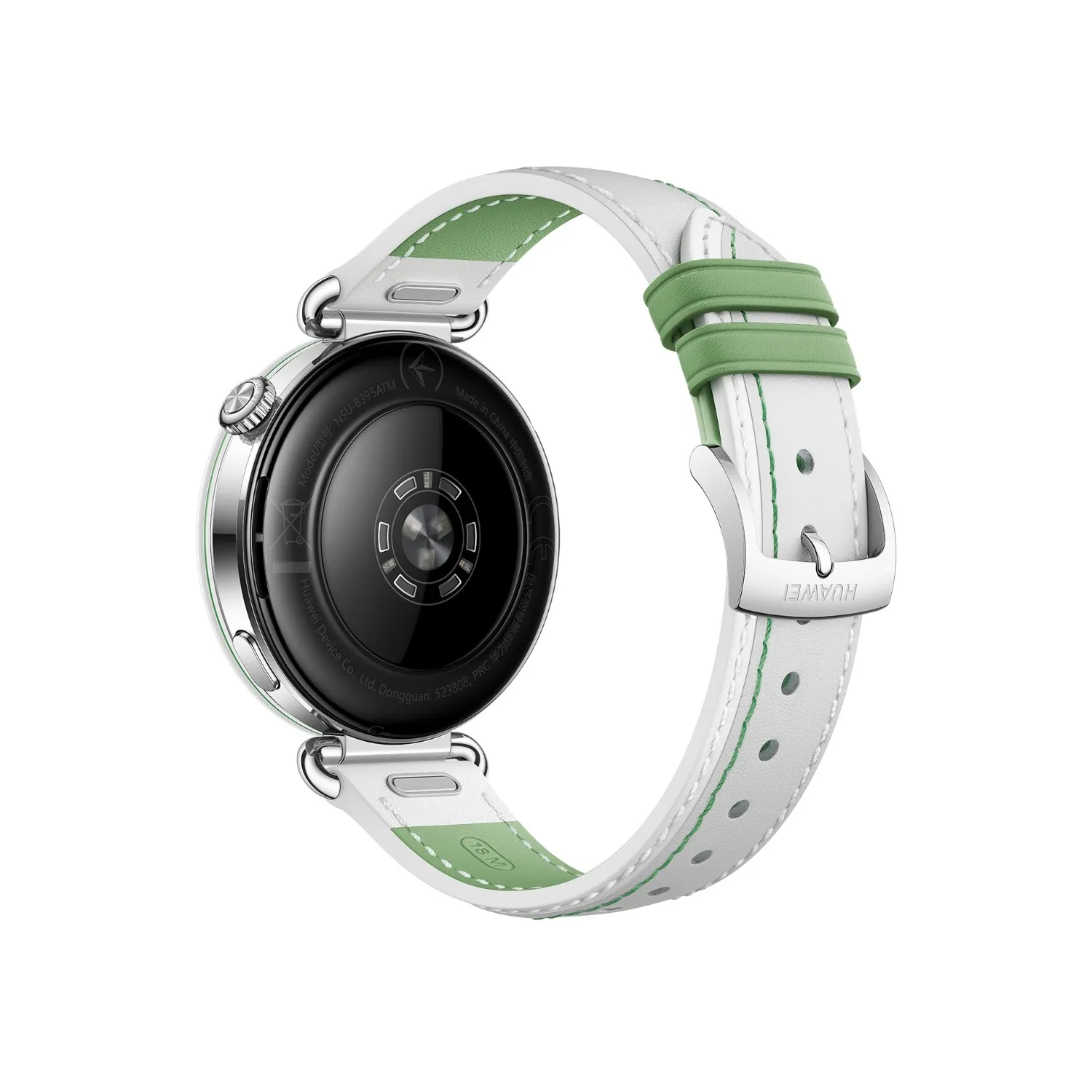 huawei watch gt 7 41mm smartwatch | 1.32 inch amoled 3000 nits | dual band gnss | up to 14 day battery life | white | back view