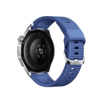 huawei watch gt 7 46mm smartwatch | 1.47 inch amoled 3000 nits | dual band gnss | up to 21 day battery life | blue | back view