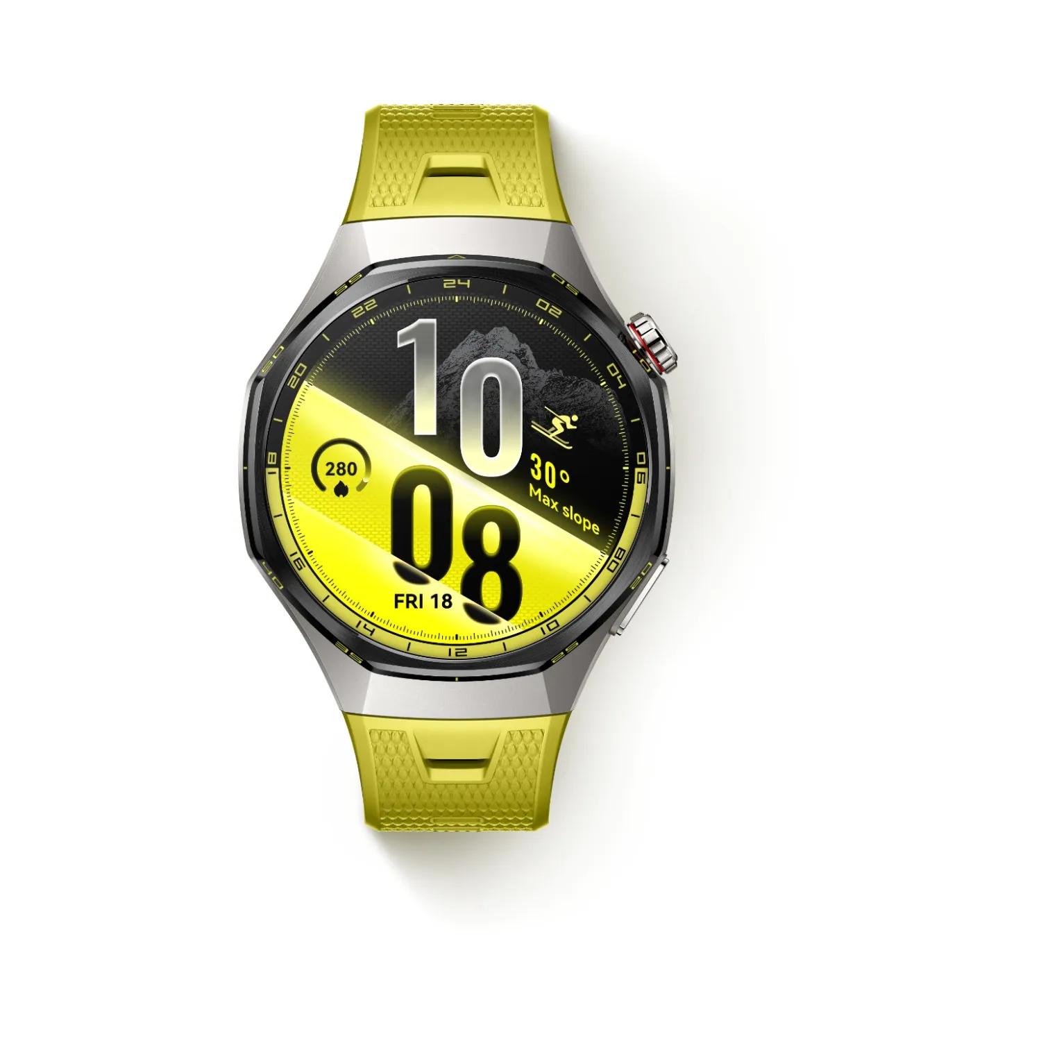 huawei watch gt 7 pro smartwatch | titanium alloy | 1.47 inch amoled 3000 nits | ecg | 40m free diving | yellow