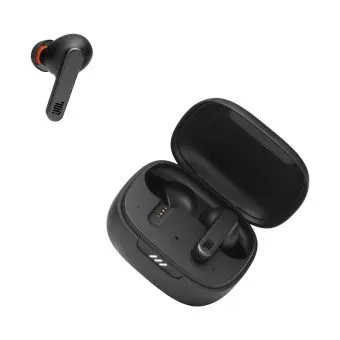 JBL Live Pro+ TWS black front open case