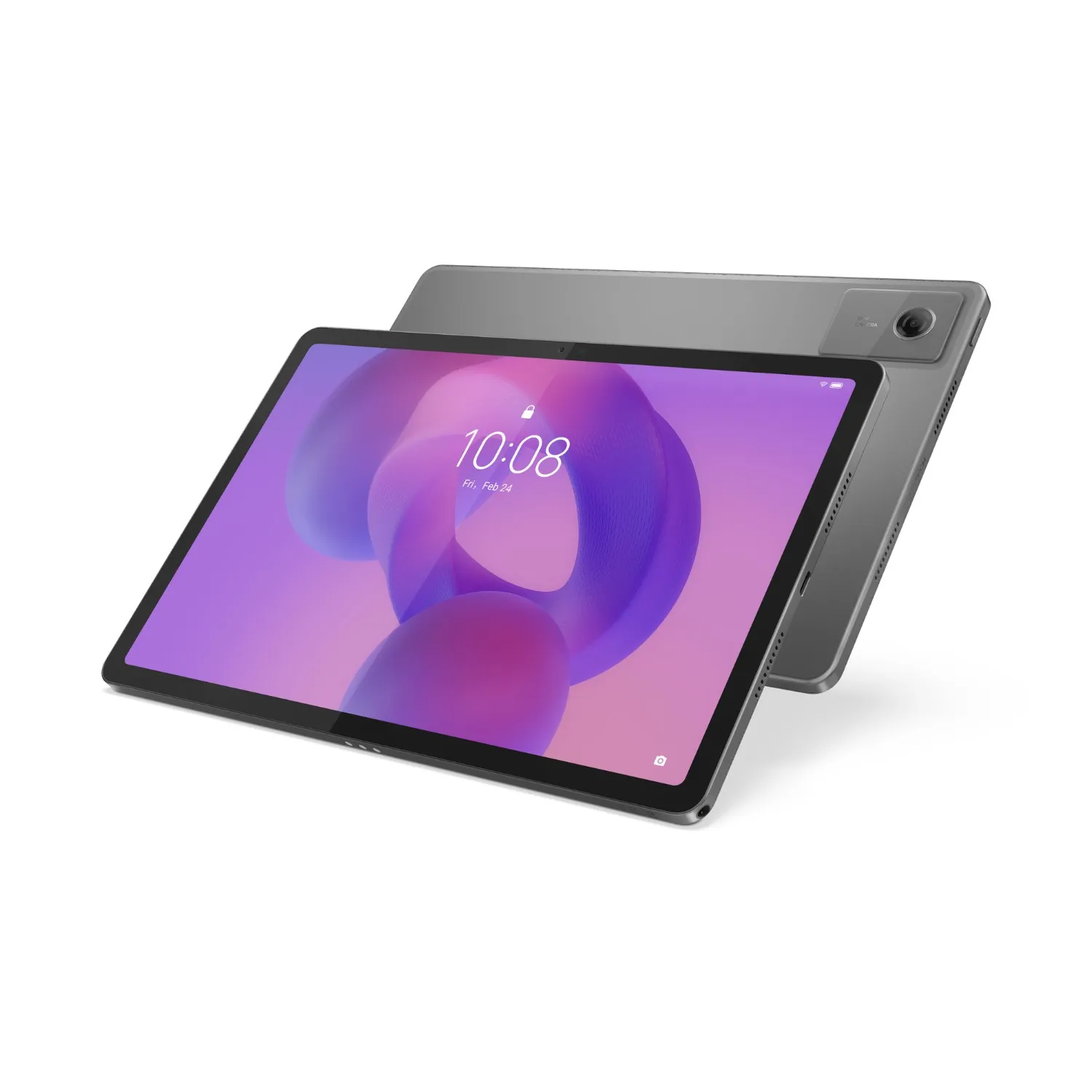 Lenovo Idea Tab 11" ZAFR0929US in Luna Grey front and back