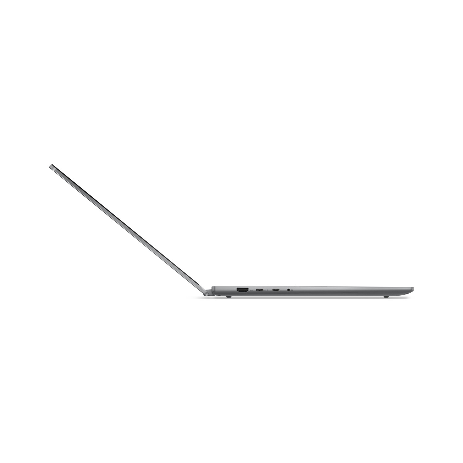 Lenovo IdeaPad 5 2-in-1 16AHP9 in Luna Grey side ports