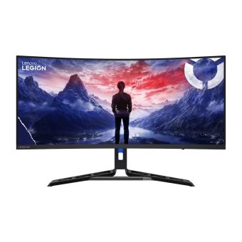 LENOVO Legion R34W-30, 34-inch Curved Gaming Monitor, WQHD 180Hz, 0.5ms