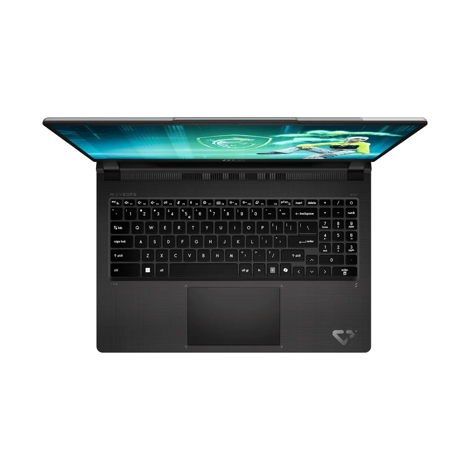 MSI Cyborg 15 C13WE C13WE-093US Platinum Gray