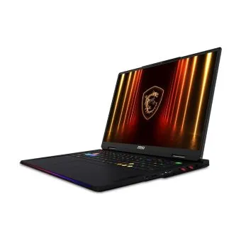 MSI Raider 18 HX AI A2XWIG-420US gaming laptop left angle view