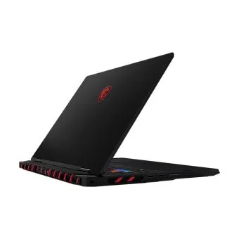 MSI Raider 18 HX AI A2XWIG-420US gaming laptop rear angle view