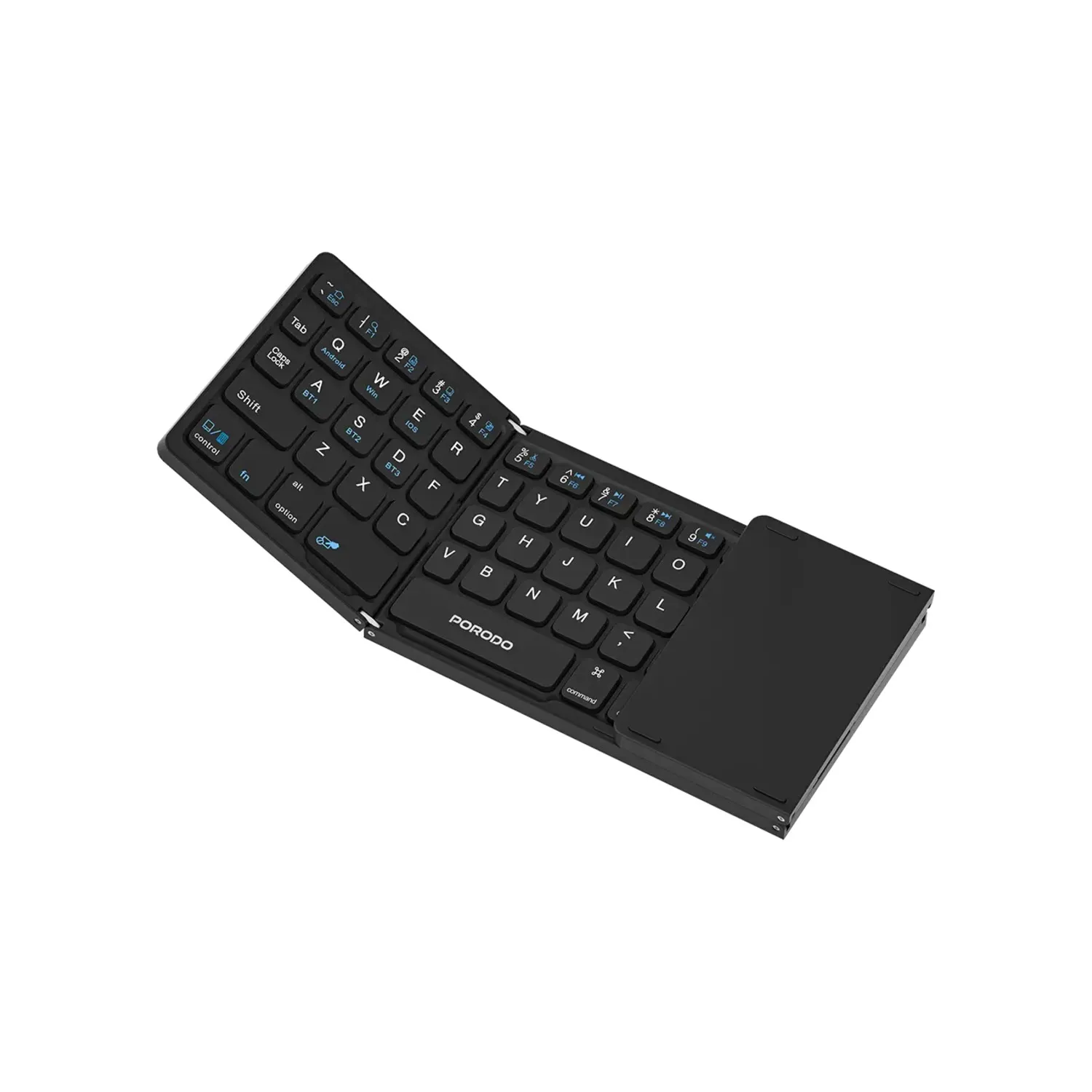 Porodo Minima Slim Folding Keyboard with Numpad and Touchpad