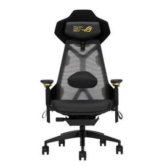 asus rog destrier ergo gaming chair – mesh ergonomic gaming seat with acoustic panel