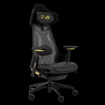 asus rog destrier ergo gaming chair – mesh ergonomic gaming seat with acoustic panel