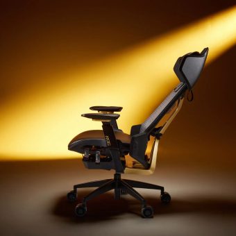 asus rog destrier ergo gaming chair – mesh ergonomic gaming seat with acoustic panel
