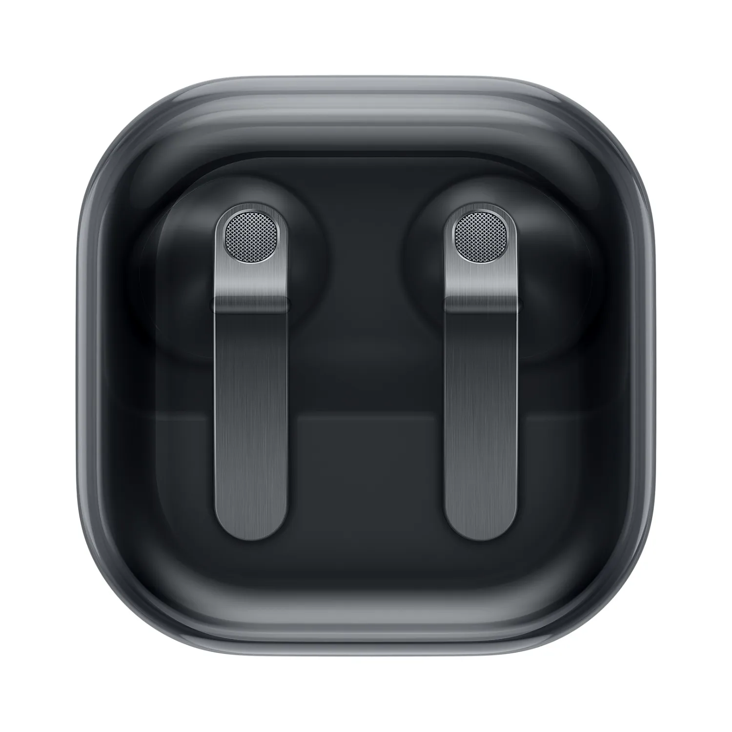 Samsung Galaxy Buds4 Black – charging case top