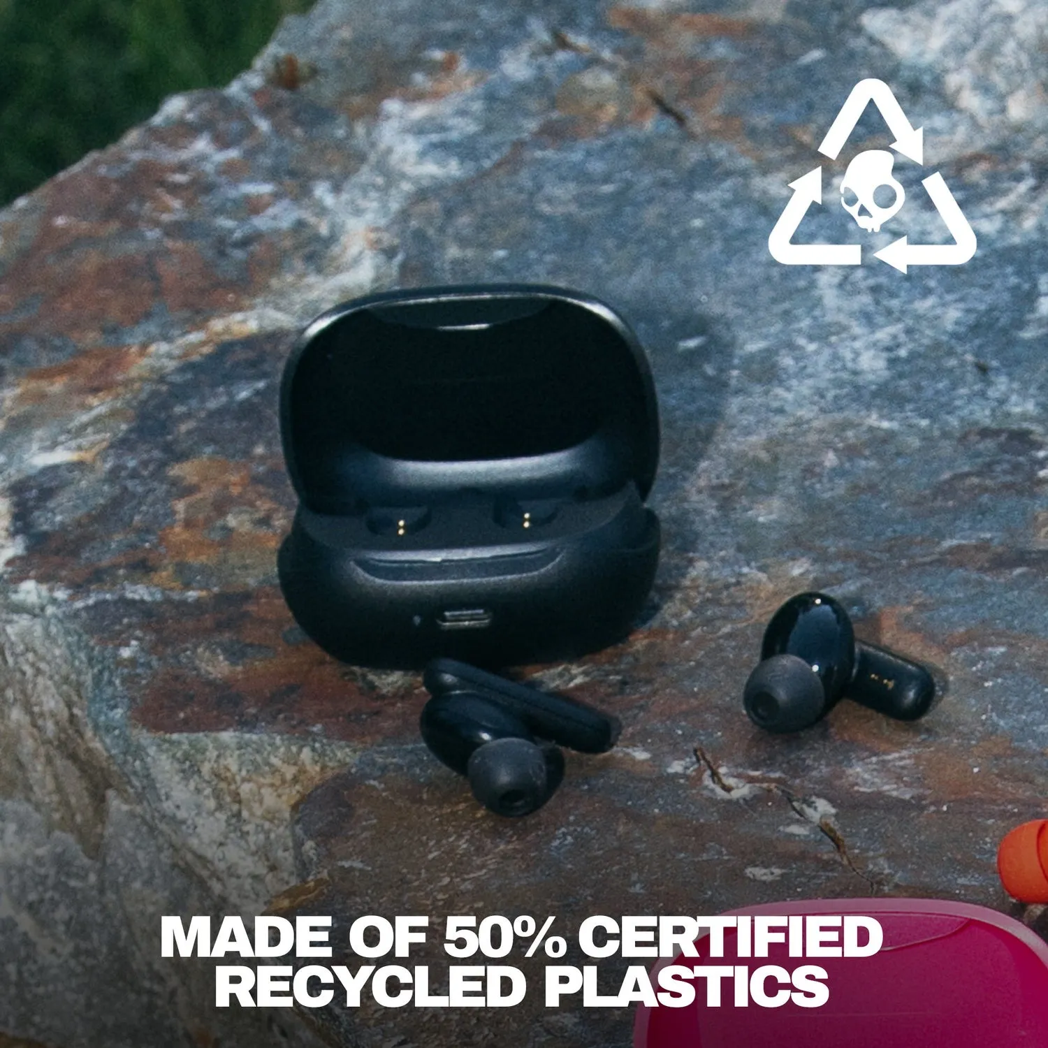 Skullcandy Smokin Buds wireless earbuds True Black