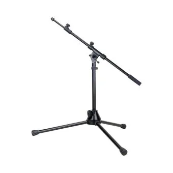 Soundsation SMICS-550-BK Low Height Microphone Boom Stand with Tripod Base