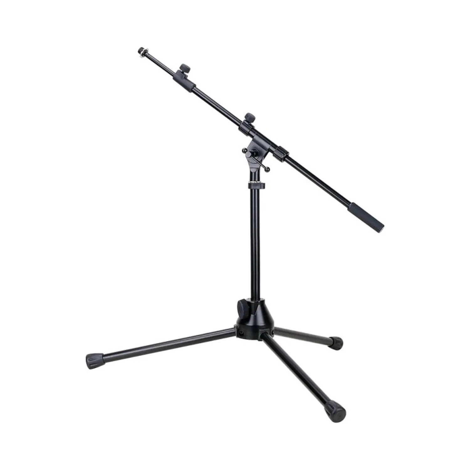 Soundsation SMICS-550-BK Low Height Microphone Boom Stand with Tripod Base
