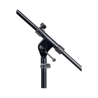 Soundsation SMICS-550-BK Low Height Microphone Boom Stand with Tripod Base