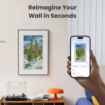 SwitchBot AI Art Frame updated from the app