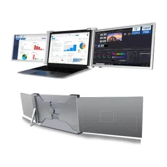 Triple Portable Monitor, 15.6-inch FHD, HDR, IPS, for 15 inch and 17 inch