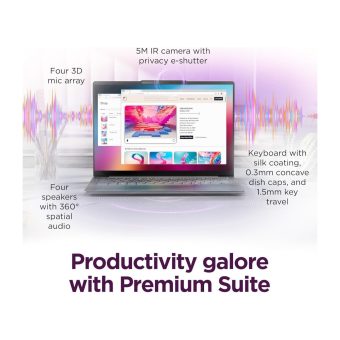 Lenovo Slim 7i Aura Edition 14ILL10, Intel Ultra 7-258V, 32GB RAM, 1TB NVMe, 14-inch OLED Touchscreen, Windows 11