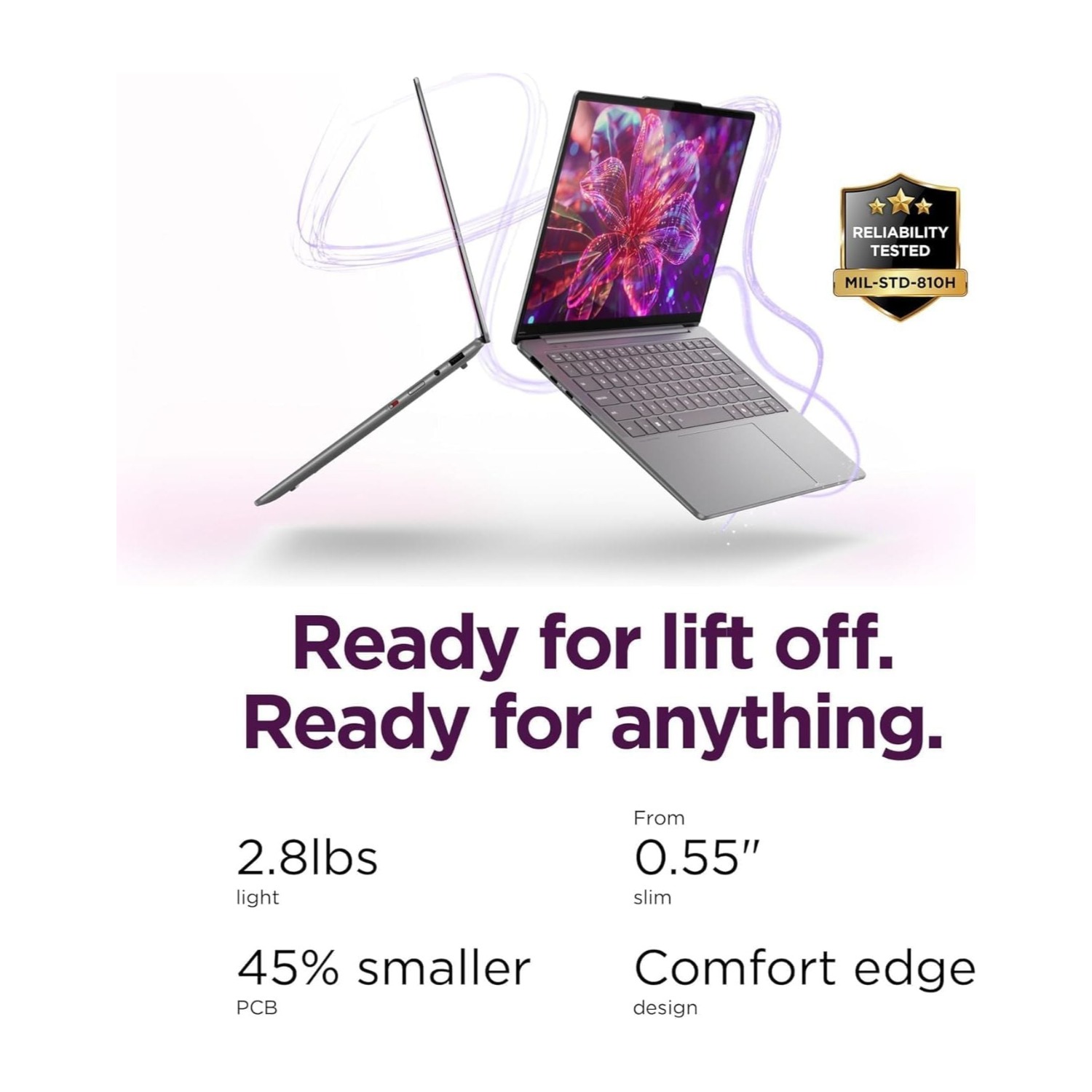 Lenovo Slim 7i Aura Edition 14ILL10, Intel Ultra 7-258V, 32GB RAM, 1TB NVMe, 14-inch OLED Touchscreen, Windows 11